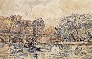 Paul Signac The new bridge of Paris china oil painting artist